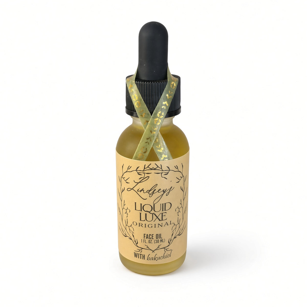 Lindsey's Liquid Luxe Face Oil, Original, 1 oz dropper bottle